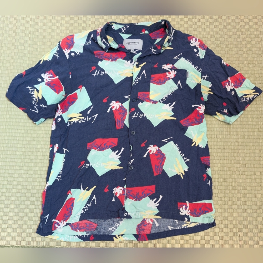 Carhartt WIP Work in Progress Anderson S/S Button Up Shirt Men's Size Medium